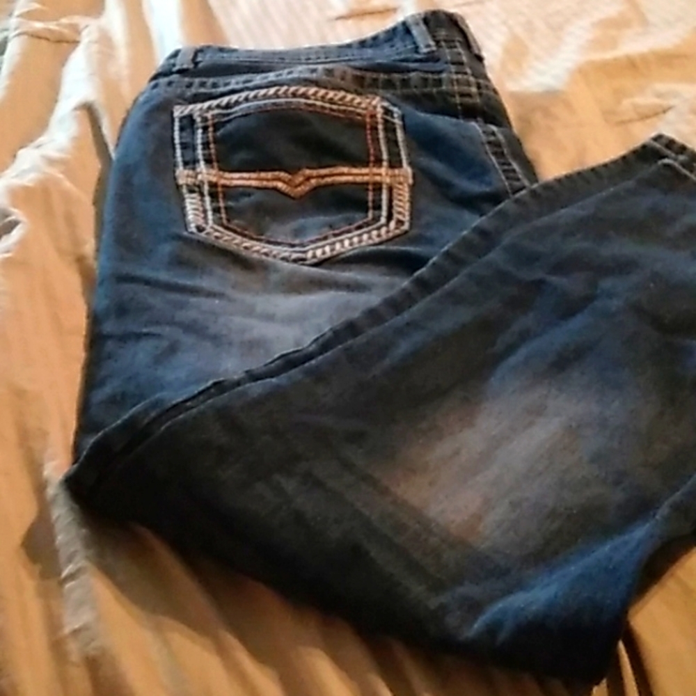 Black brand mens jeans